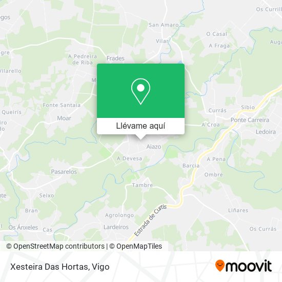 Mapa Xesteira Das Hortas