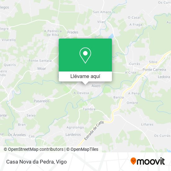 Mapa Casa Nova da Pedra