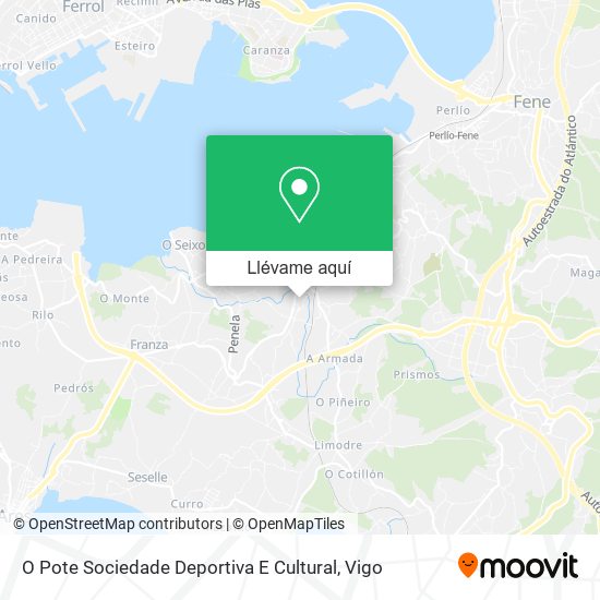 Mapa O Pote Sociedade Deportiva E Cultural