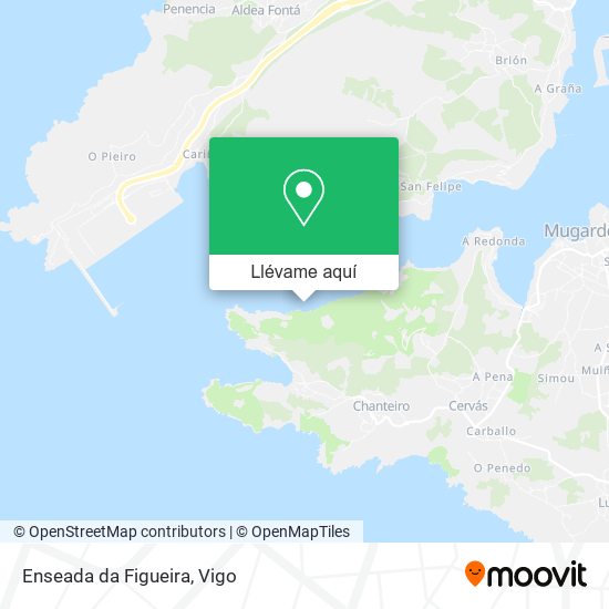 Mapa Enseada da Figueira