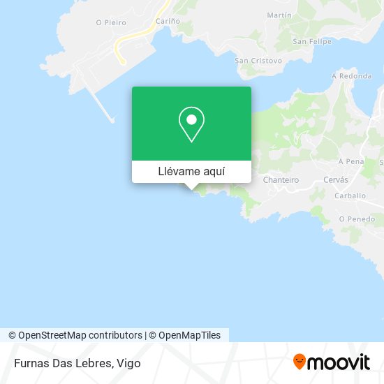 Mapa Furnas Das Lebres
