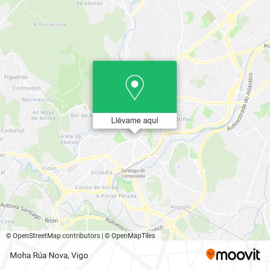 Mapa Moha Rúa Nova