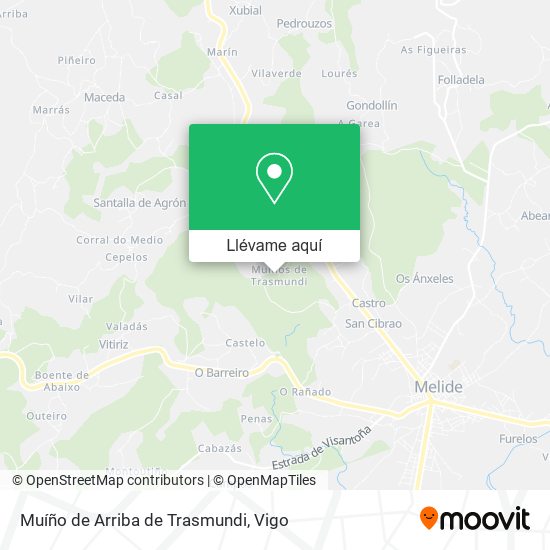 Mapa Muíño de Arriba de Trasmundi