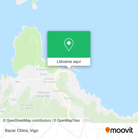 Mapa Bazar Chino