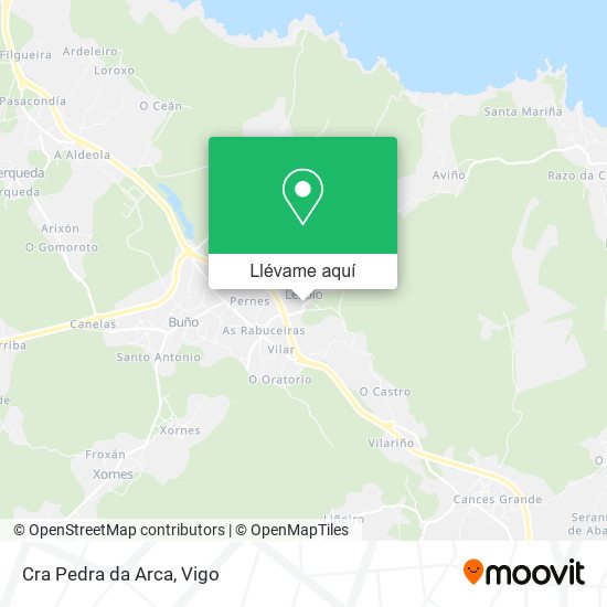 Mapa Cra Pedra da Arca