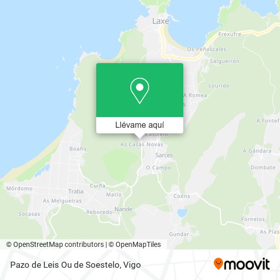 Mapa Pazo de Leis Ou de Soestelo