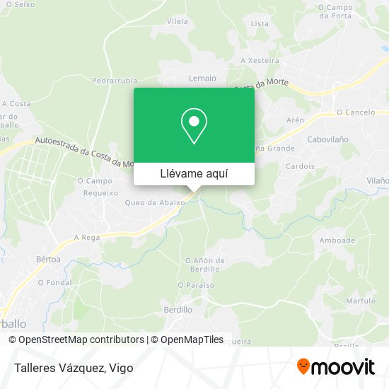 Mapa Talleres Vázquez