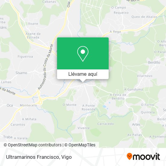 Mapa Ultramarinos Francisco