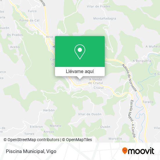 Mapa Piscina Municipal