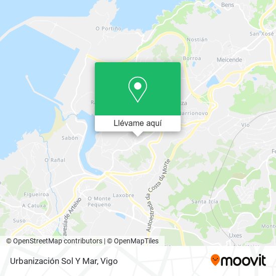 Mapa Urbanización Sol Y Mar