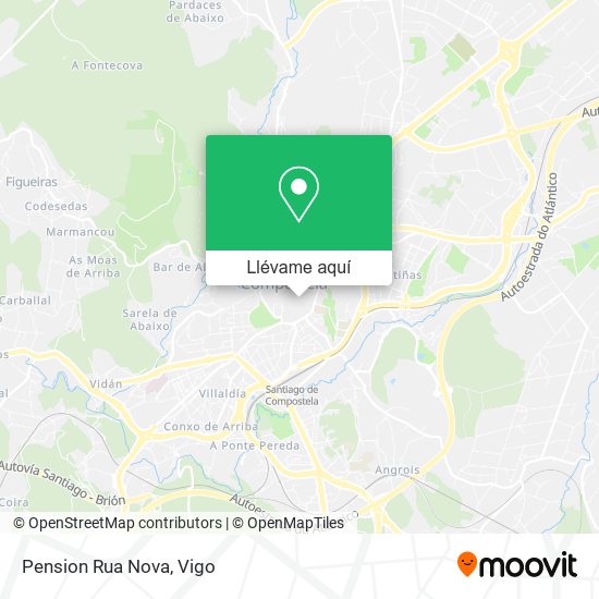 Mapa Pension Rua Nova