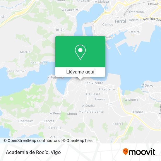 Mapa Academia de Rocío