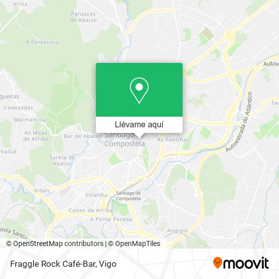 Mapa Fraggle Rock Café-Bar