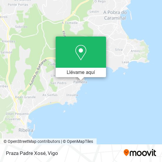 Mapa Praza Padre Xosé