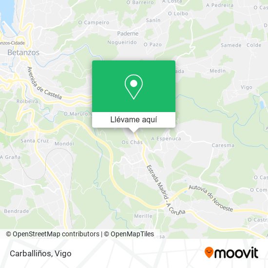 Mapa Carballiños