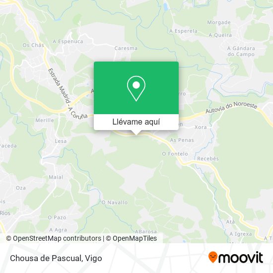 Mapa Chousa de Pascual