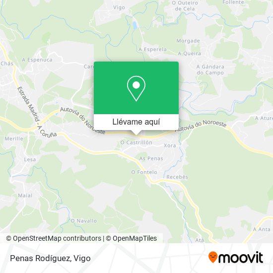 Mapa Penas Rodíguez