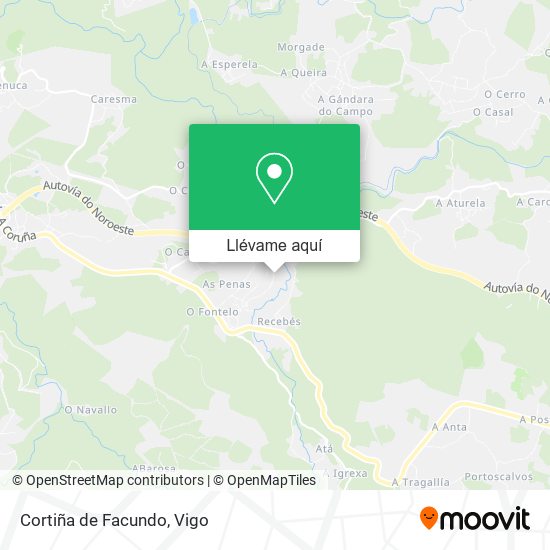Mapa Cortiña de Facundo