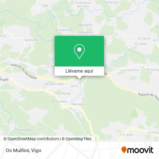 Mapa Os Muíños