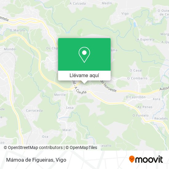 Mapa Mámoa de Figueiras