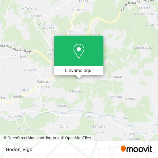 Mapa Godón