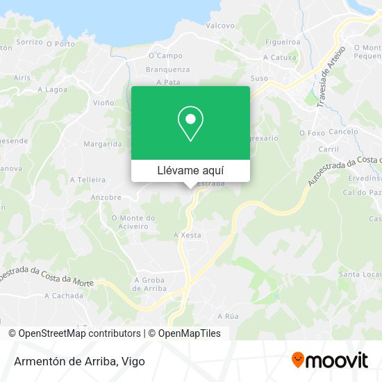 Mapa Armentón de Arriba