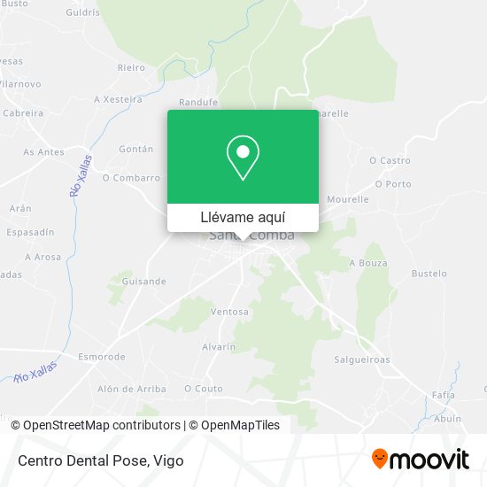 Mapa Centro Dental Pose