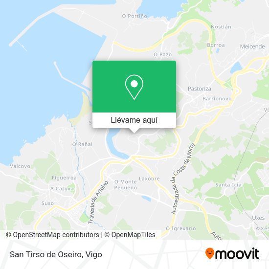 Mapa San Tirso de Oseiro
