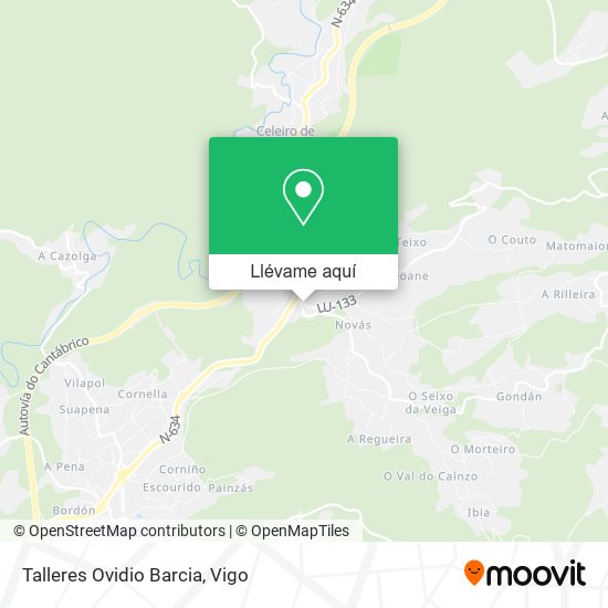 Mapa Talleres Ovidio Barcia
