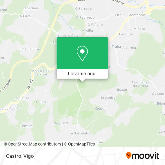 Mapa Castro