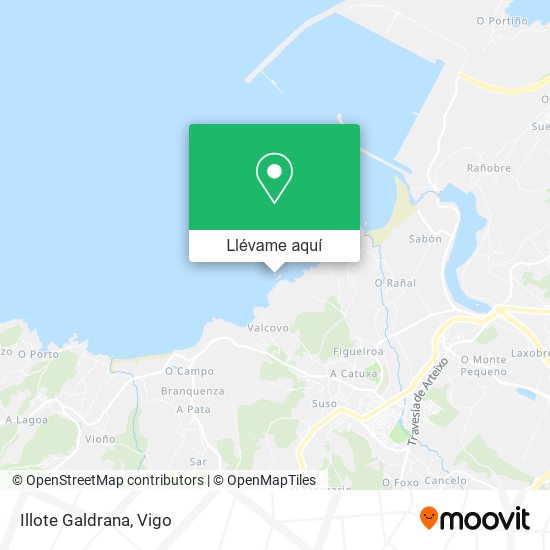 Mapa Illote Galdrana
