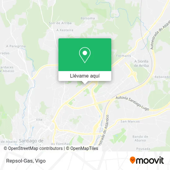 Mapa Repsol-Gas