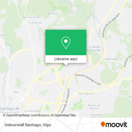 Mapa Indoorwall Santiago
