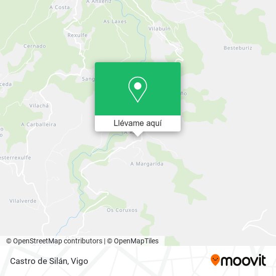 Mapa Castro de Silán