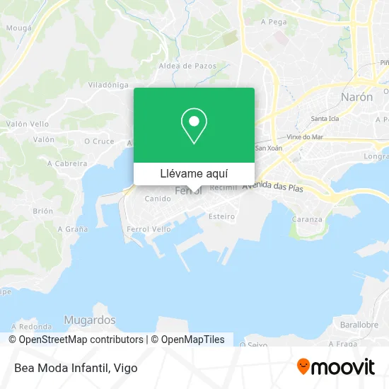 Mapa Bea Moda Infantil