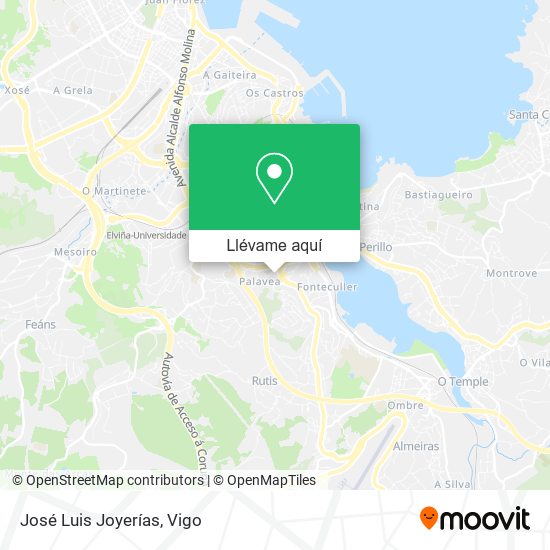Mapa José Luis Joyerías
