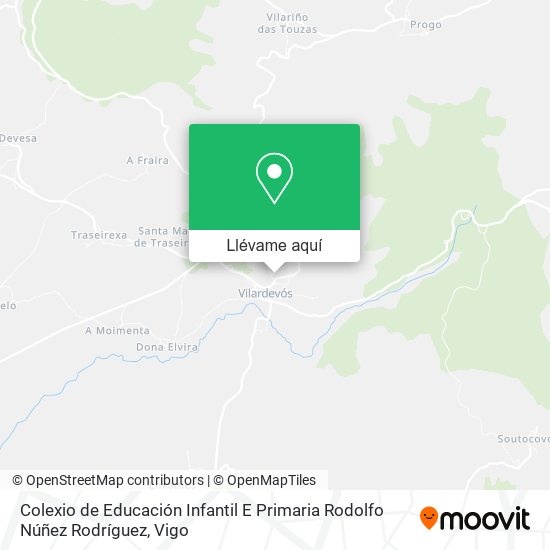 Mapa Colexio de Educación Infantil E Primaria Rodolfo Núñez Rodríguez