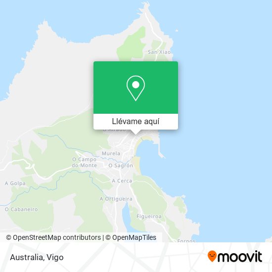 Mapa Australia