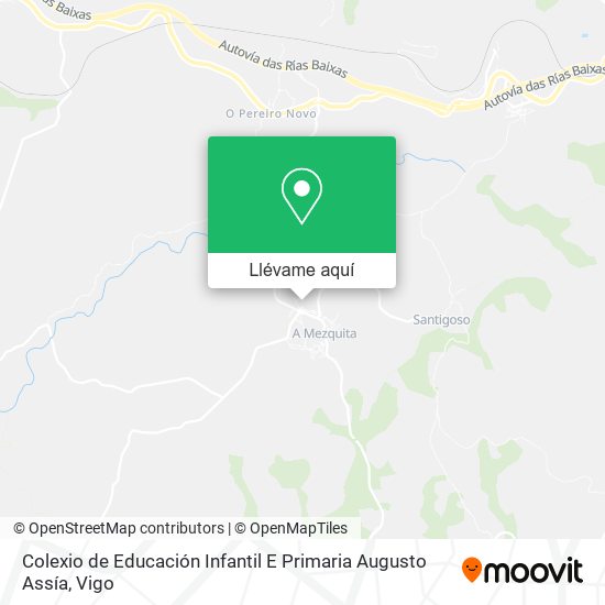 Mapa Colexio de Educación Infantil E Primaria Augusto Assía