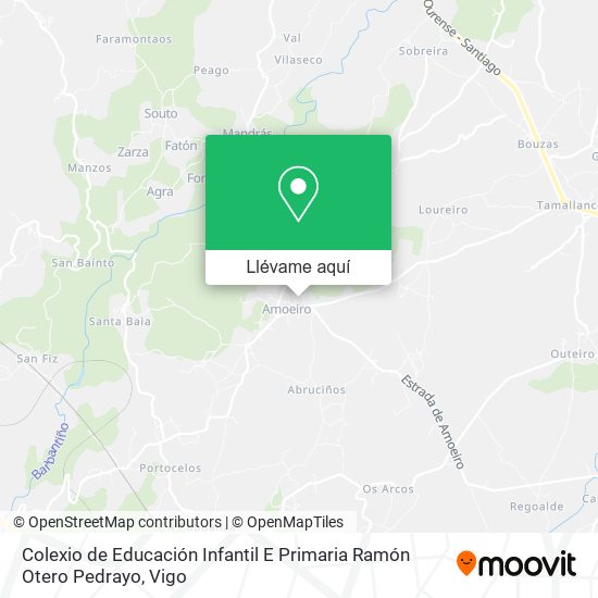 Mapa Colexio de Educación Infantil E Primaria Ramón Otero Pedrayo