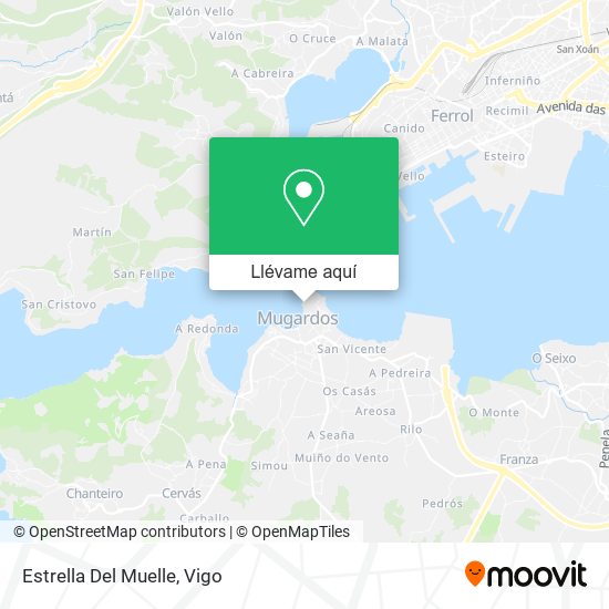 Mapa Estrella Del Muelle