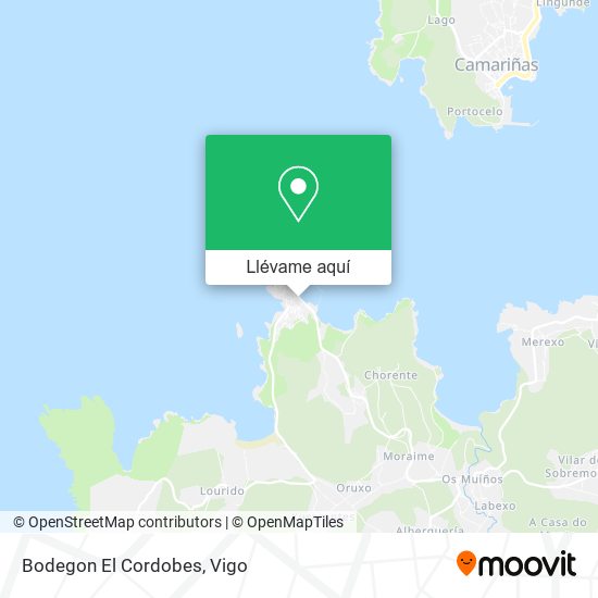 Mapa Bodegon El Cordobes