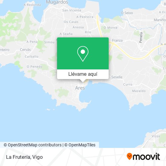 Mapa La Frutería