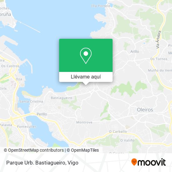 Mapa Parque Urb. Bastiagueiro