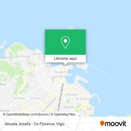 Mapa Abuela Josefa - Os Floreros