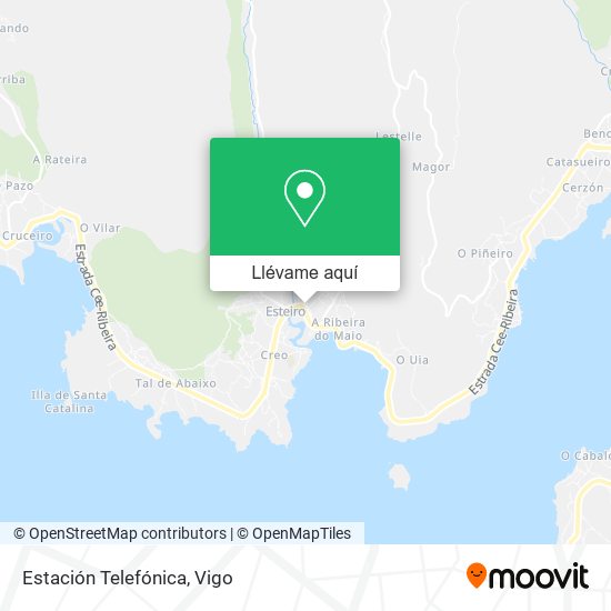 Mapa Estación Telefónica