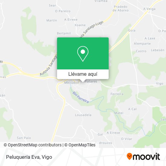 Mapa Peluquería Eva