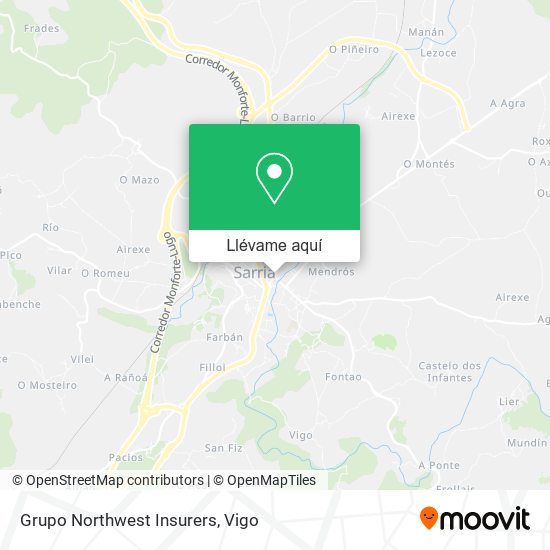 Mapa Grupo Northwest Insurers