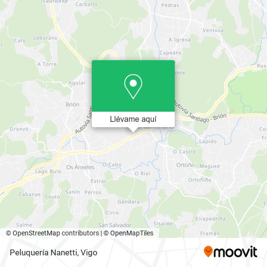 Mapa Peluquería Nanetti