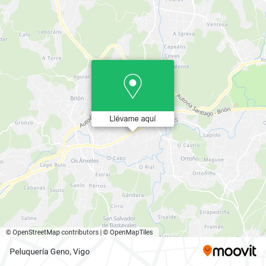 Mapa Peluquería Geno